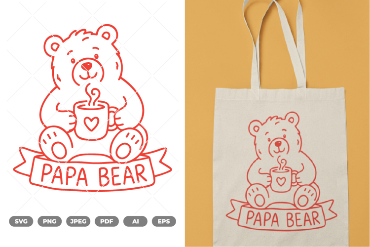 Bear Silhouette SVGs Image 15