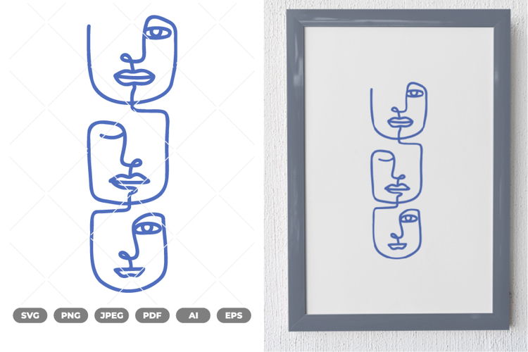 Faces SVG   Clipart