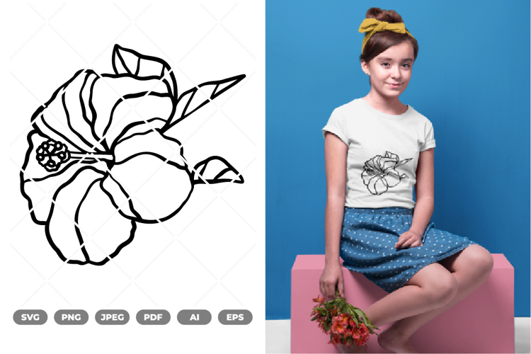 Flower Petal SVG & Clipart example image 1