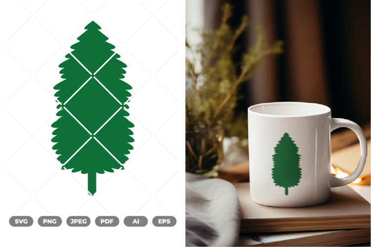 Pine Tree Vector Image 10