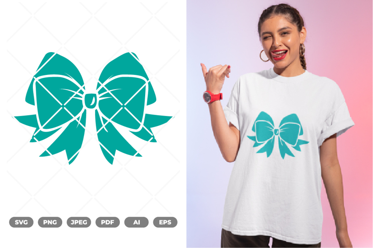 Bow SVG & Clipart example image 1
