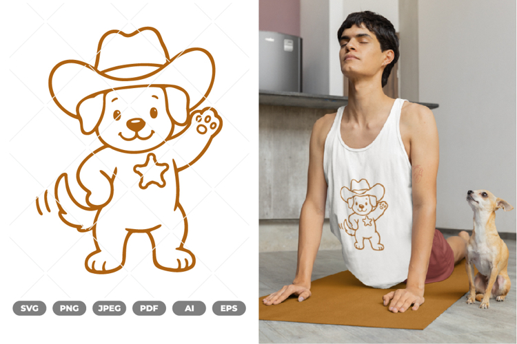 Cowboy Hat Illustration Image 22