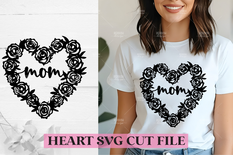 Mom Heart Svg Image 8
