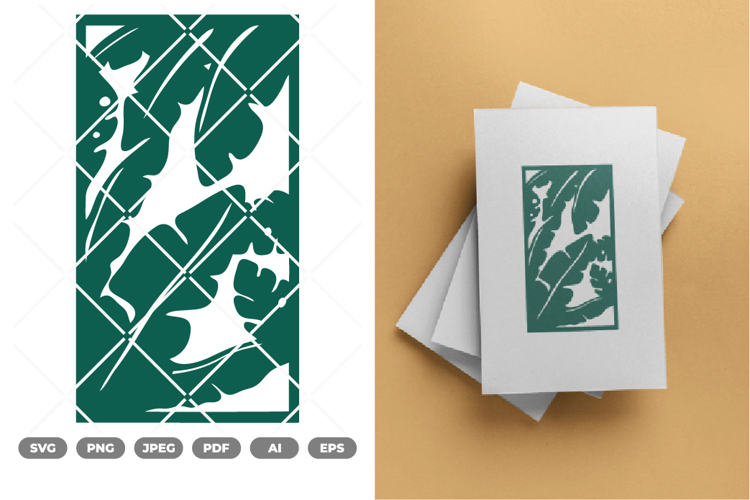 Tropical Leaf SVG & Clipart