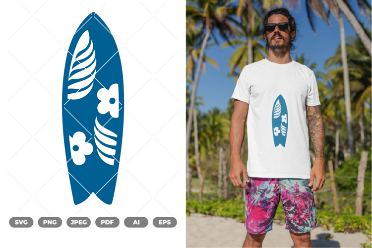 Surf Board Clipart Image 20