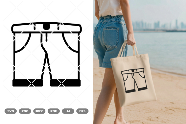 Shorts Icon SVG   Clipart