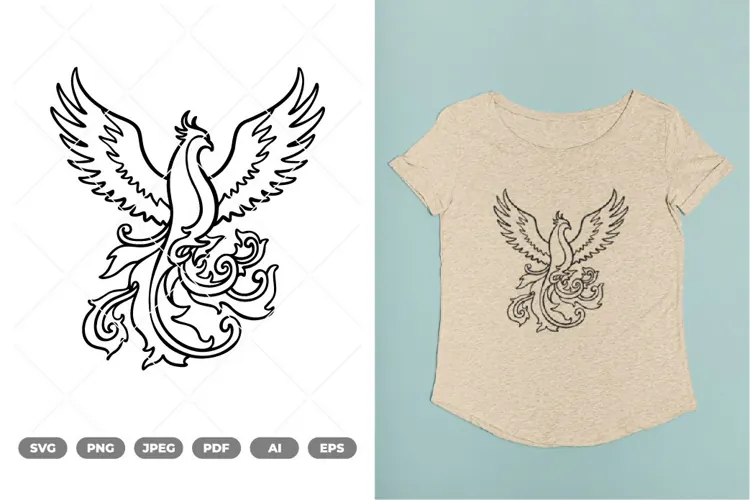 Flying Bird SVG & Clipart