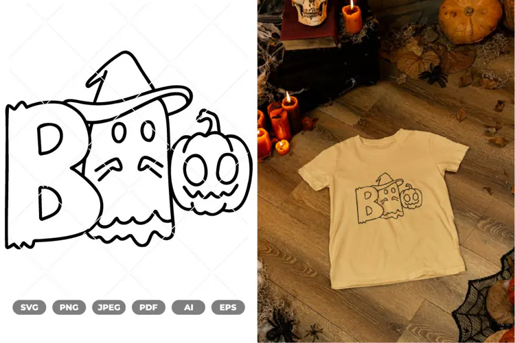 Boo SVG & Clipart