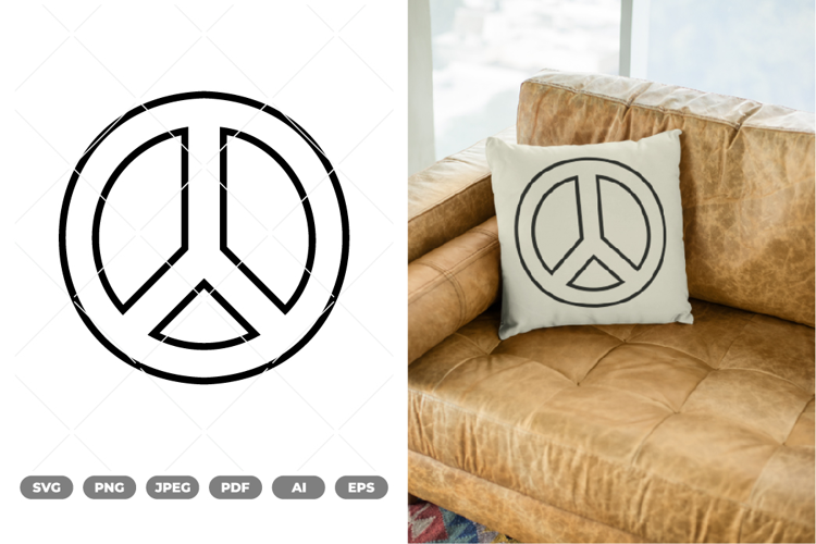 Peace Sign SVG & Clipart