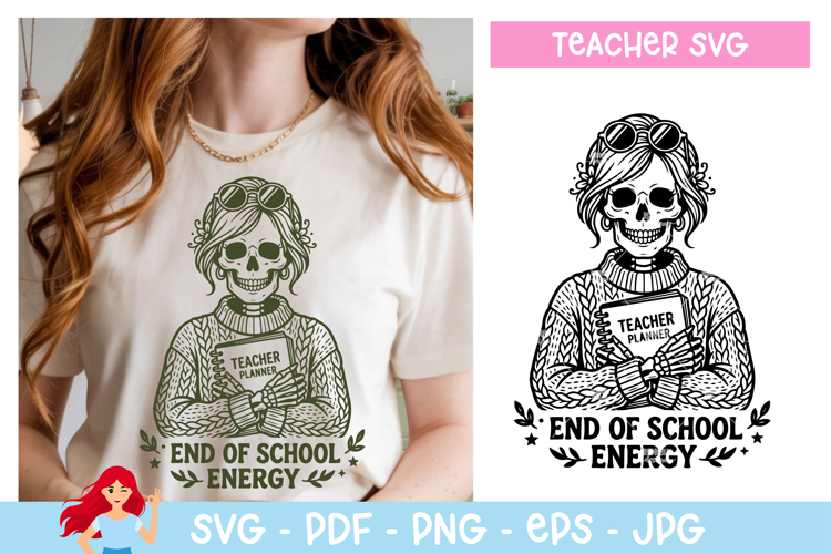 Teacher Life Svg Image 5