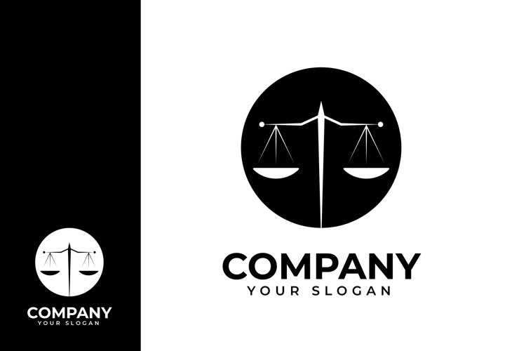 Law firm and attorney logo design example image 1