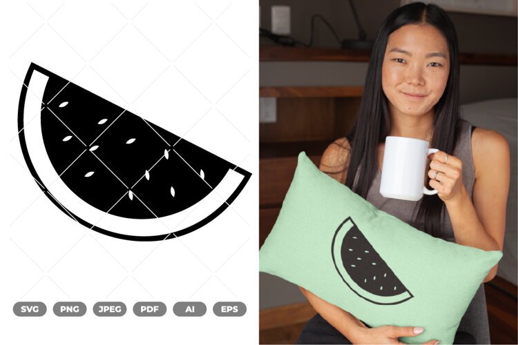 Watermelon SVG & Clipart example image 1
