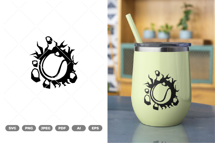 Rounders Balls Wall SVG   Clipart