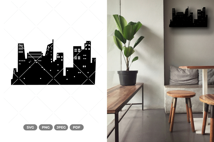 City Silhouette SVG & Clipart