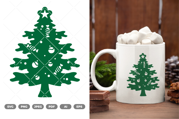 Christmas Tree SVG & Clipart