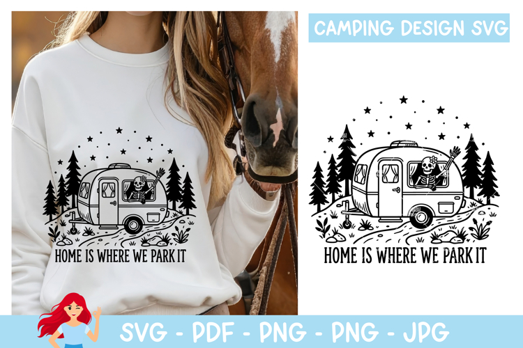 Funny Camping Svg Image 8