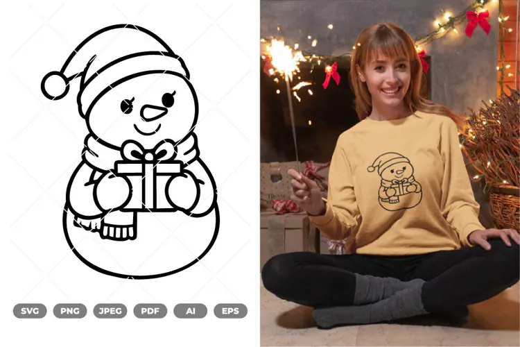 Snowman SVG & Clipart