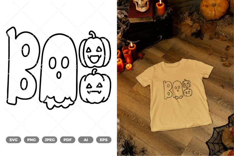 Boo SVG & Clipart
