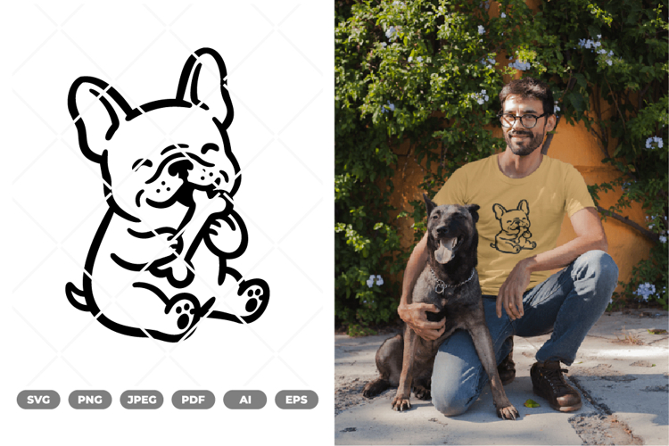 Bulldog Illustration Image 17
