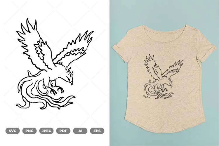 Flying Bird SVG & Clipart