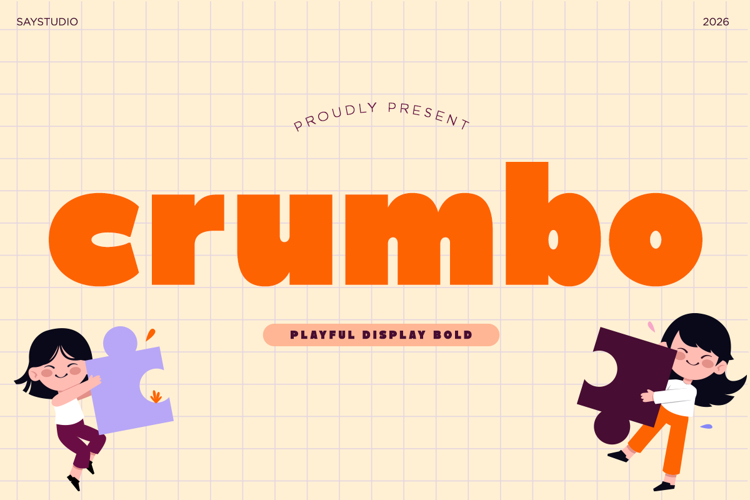 Crumbo - Playful Bold Display