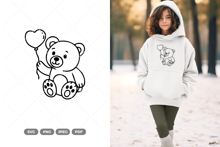 Teddy Bear Cartoon  Image 2