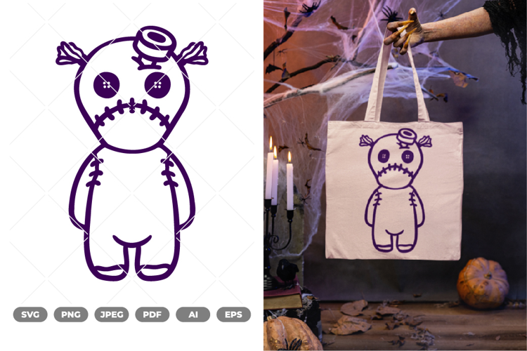 Voodoo Doll SVG & Clipart