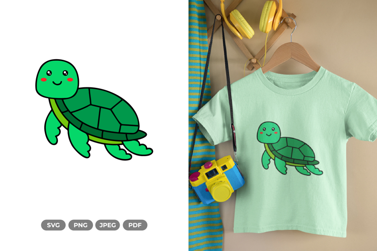  Sea Turtle Doodle Image 3