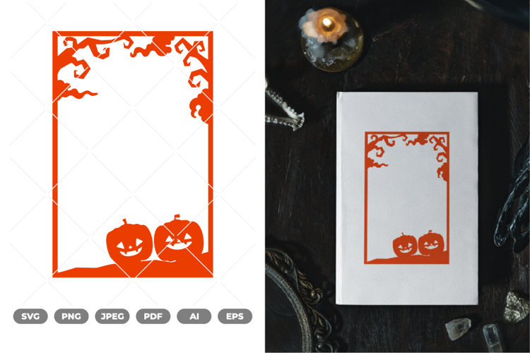Halloween Frames SVG & Clipart