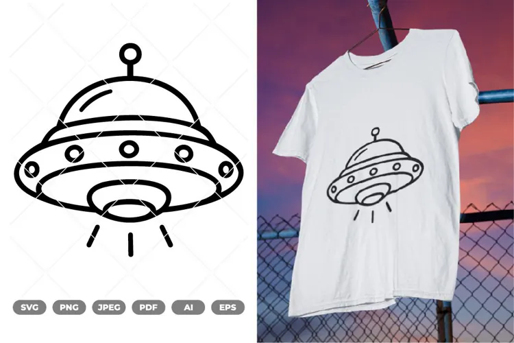 UFO SVG & Clipart
