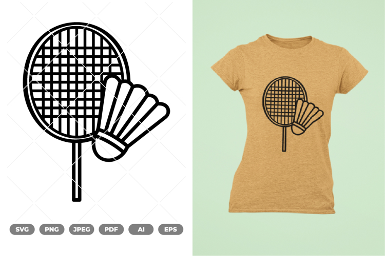 Badminton SVG & Clipart