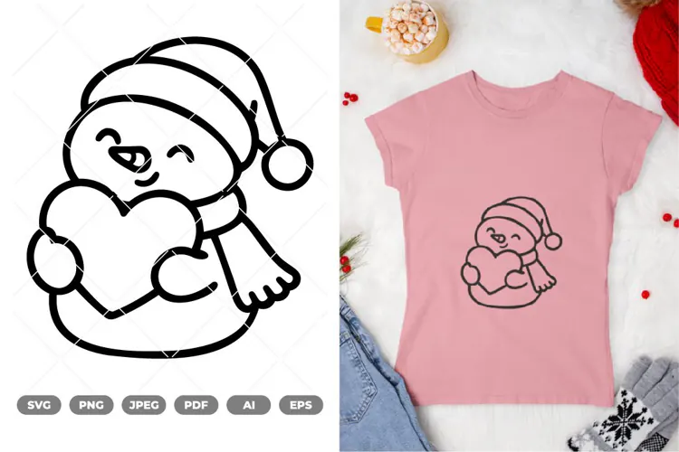 Snowman SVG & Clipart