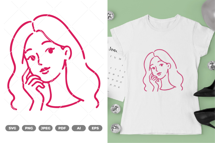 Female Clipart Image 24