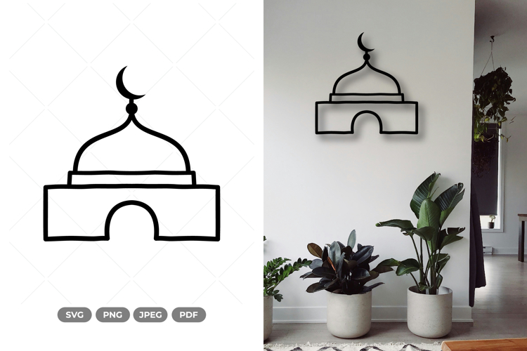 Mosque Logo SVG & Clipart