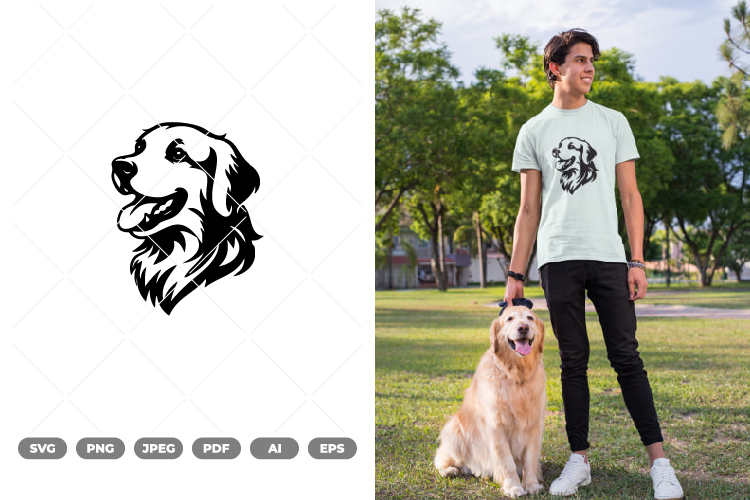 Dog Silhouette Image 5