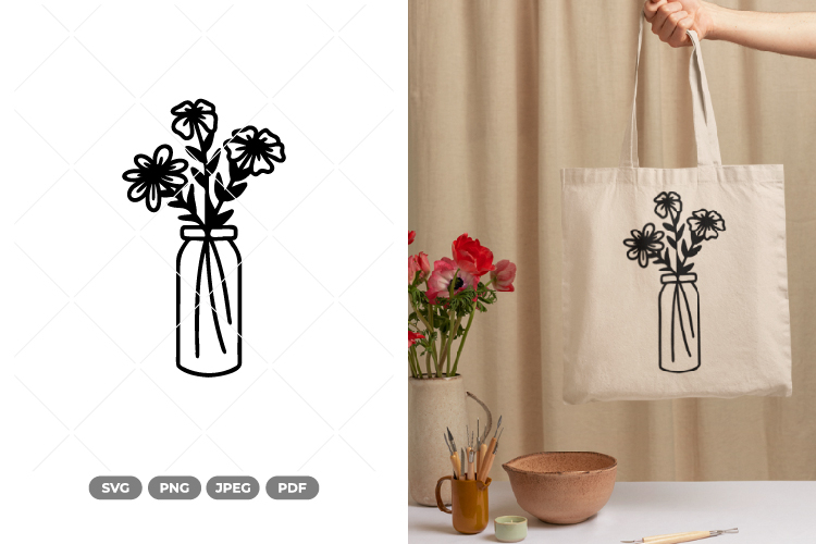 Flower Garden Clipart Image 24