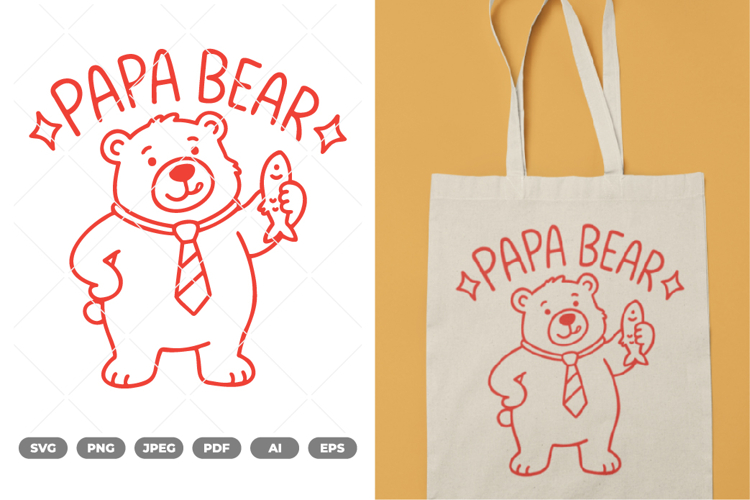 Bear Silhouette SVGs Image 14