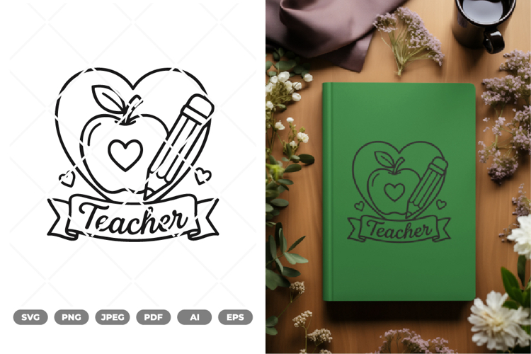 Teacher SVG & Clipart