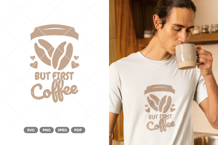 But First Coffee SVG & Clipart