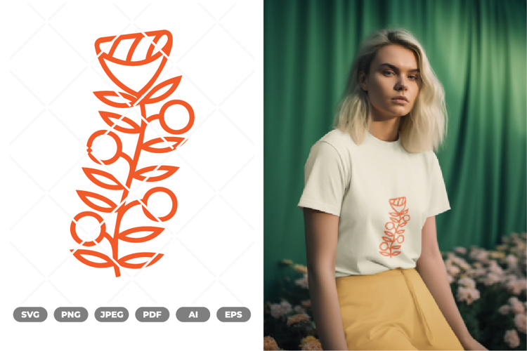 Wildflower SVG & Clipart example image 1