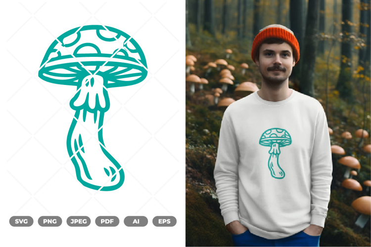 Mushroom SVG & Clipart