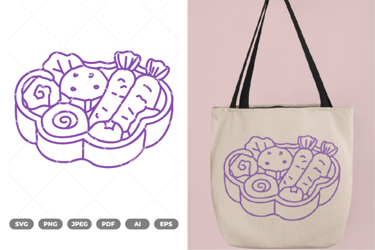 Bento Box SVG & Clipart