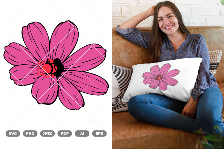 Flower Petal Colored SVG & Clipart