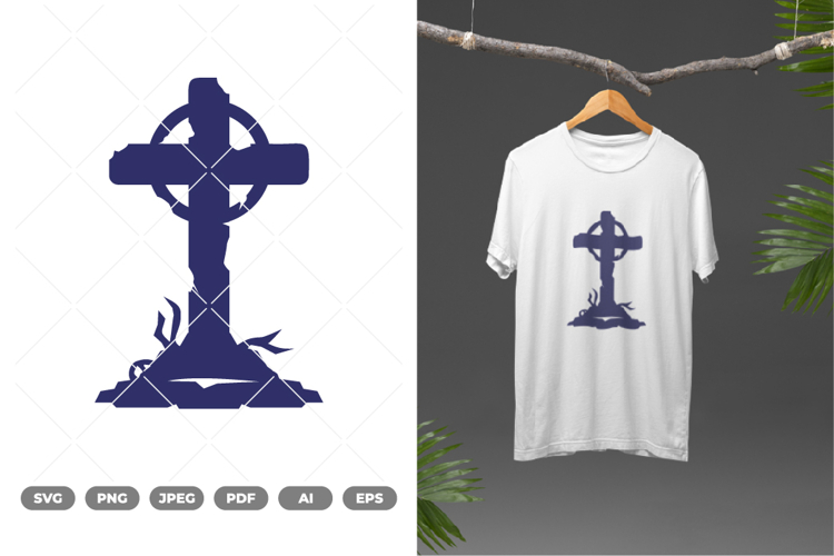 Tombstone Clipart Image 15