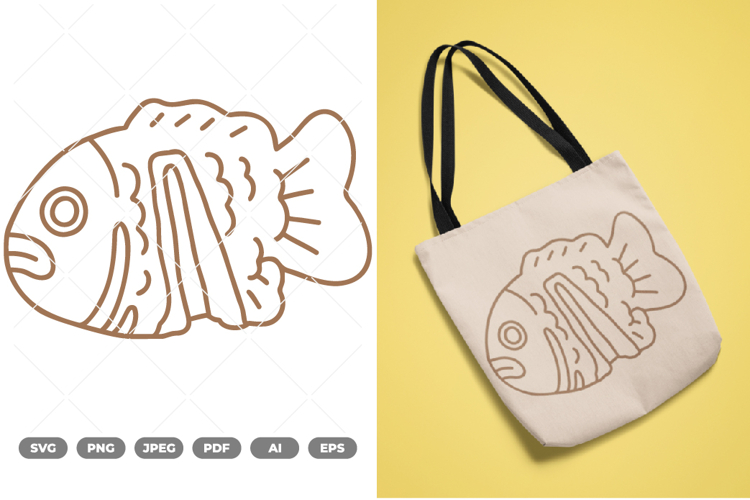 Taiyaki SVG & Clipart