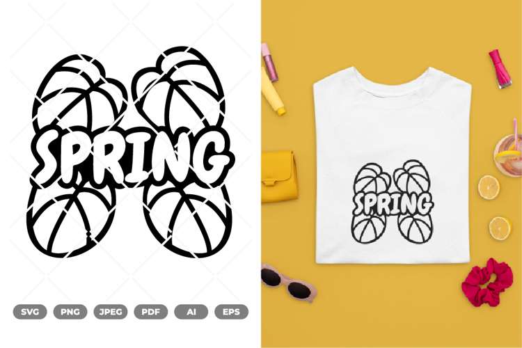 Spring SVG & Clipart example image 1