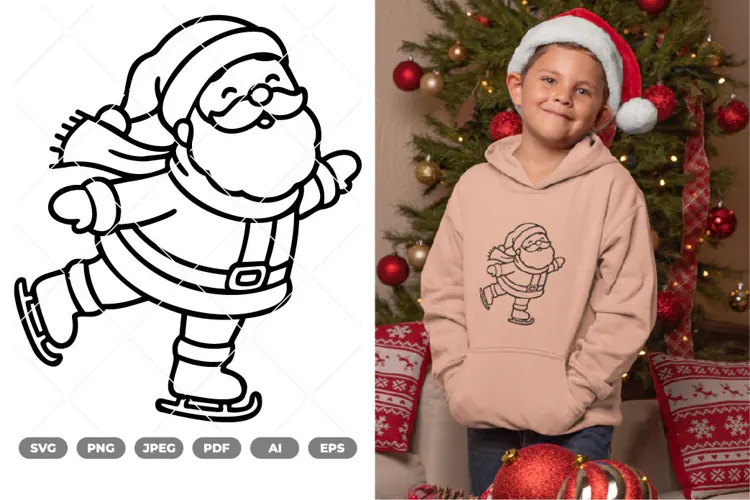 Santa SVG & Clipart