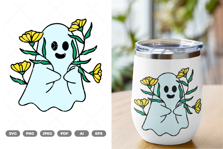 Ghost Colored SVG & Clipart