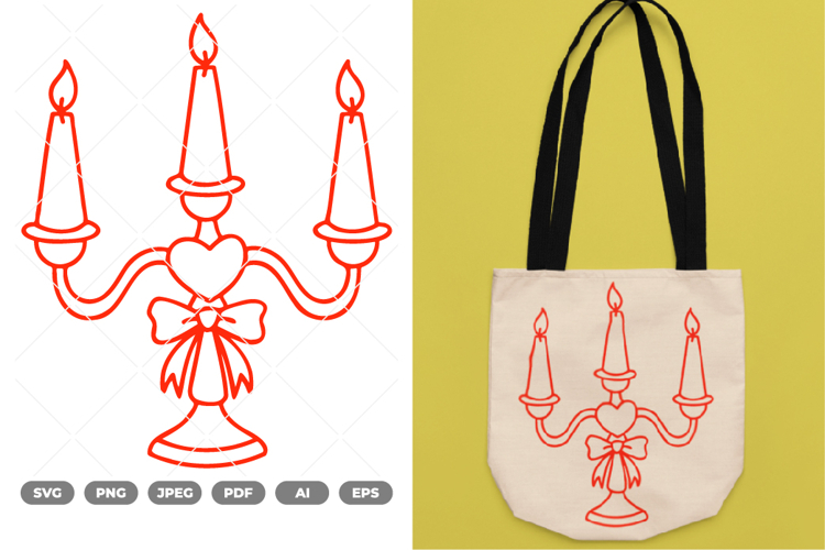 Candles SVG   Clipart