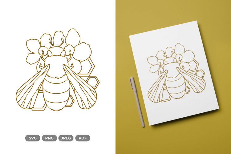 Bee Doodle Image 13